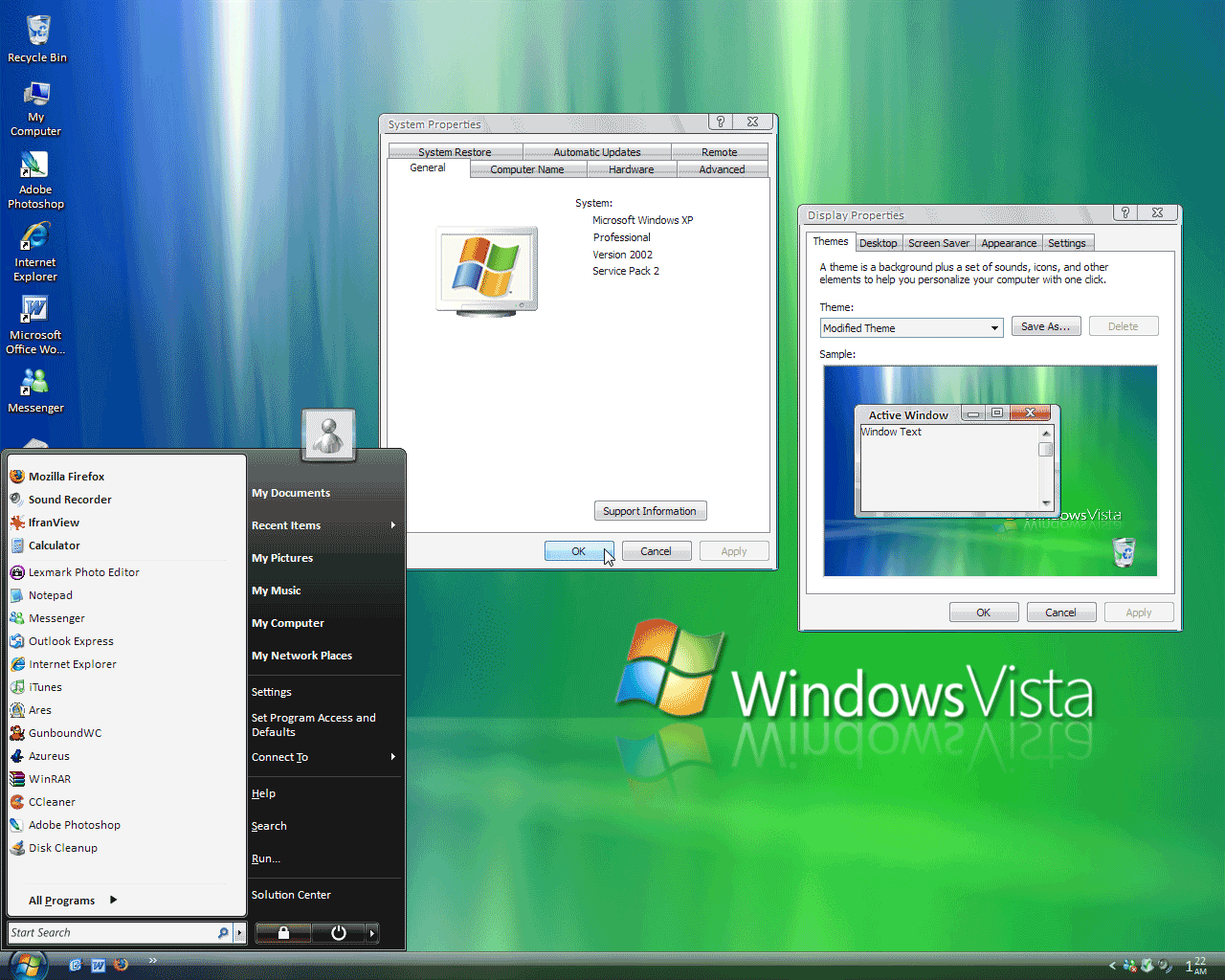 windows vista theme for xp download
